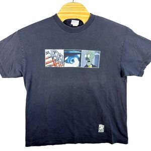 VINTAGE Roger Waters In The Flesh Tour T Shirt Mens XL Black Concert Pink Floyd